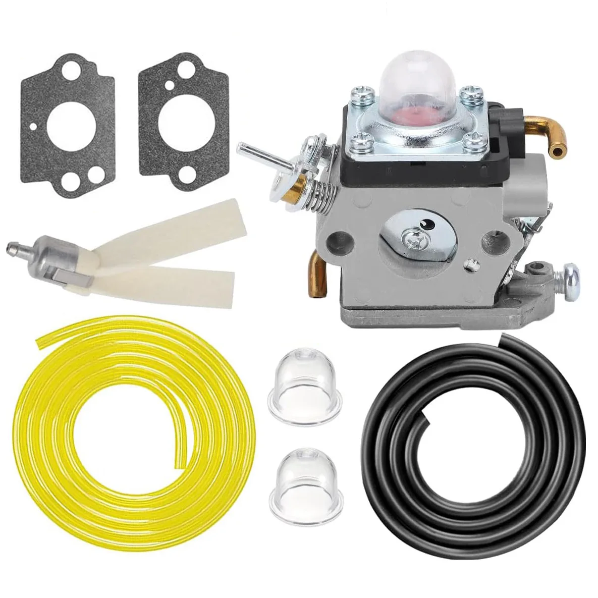 

Карбюратор для кусторезов Husqvarna 122HD45, 122HD60, HT2223T (номера деталей: 523012401, 596658301)