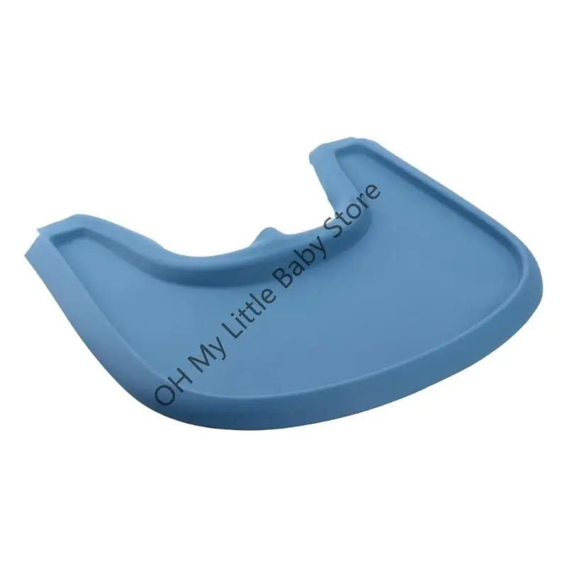 M76C سيليكون كرسي مرتفع صينية حصيرة تخدم وسادة لكراسي الطعام Stokke الحفاظ على وجبات الطعام منظمة وممتعة للطفل #5