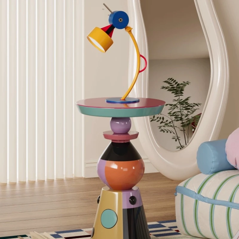 

Modern dopamine irregular side few living room home sofa corner few movable color locker