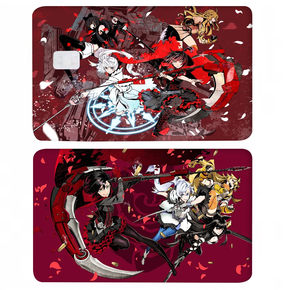 RWBY(1) Matte Film Cover Skin Aufkleber für Kreditkarte Bank Debit Bus Karte