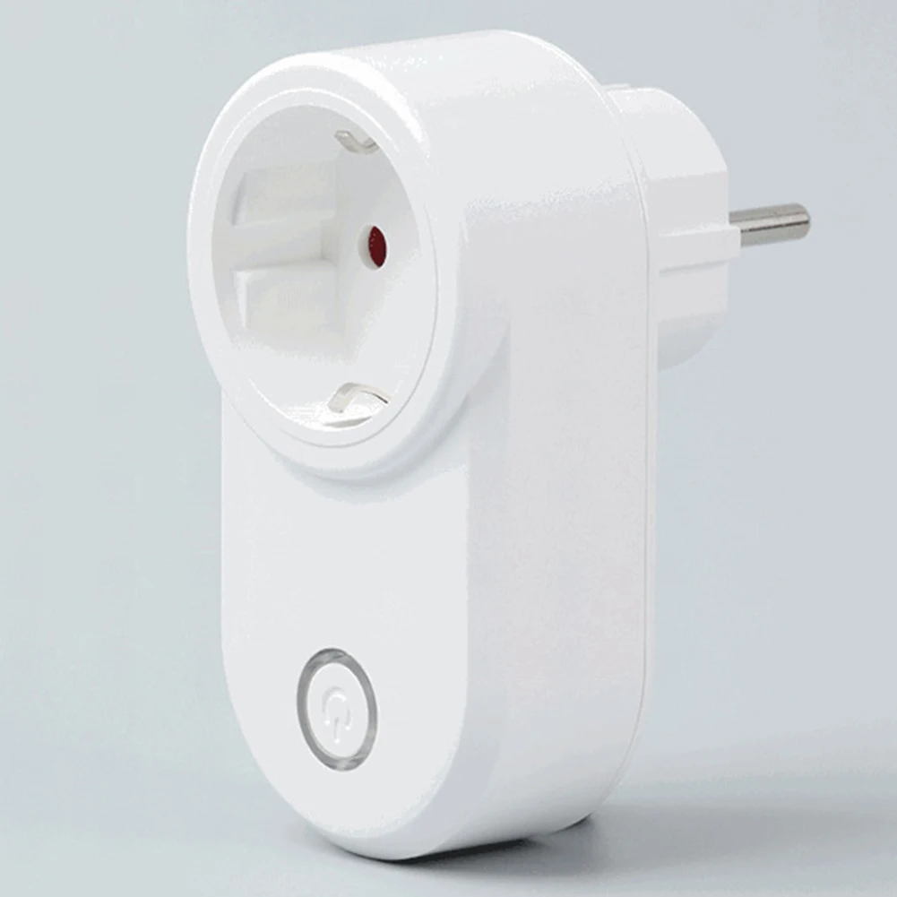 15A Wireless Remote Control Socket Wireless Power Outlet Smart Power Outlet Manual Override Button ABS Plastic Material