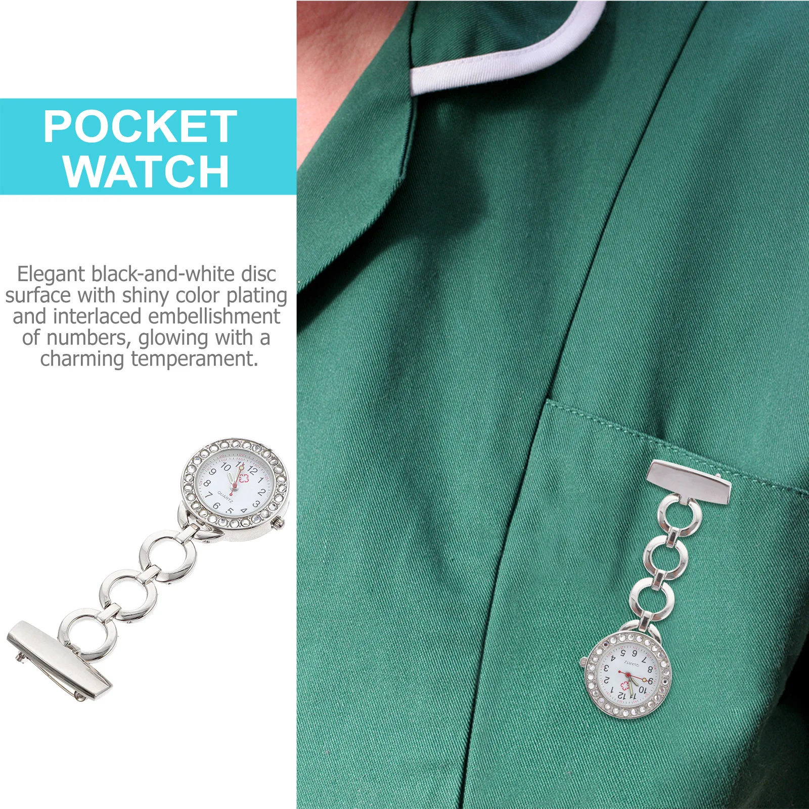 

Nurse Fob Women Pocket Chest Watch Birthday Gift For Doctor Nurse Student Pocket Watch Hospital Gift Women Student