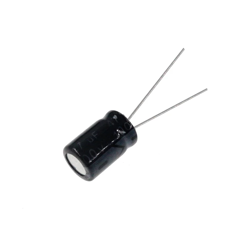 50pcs 47uF 100V 47MFD 100WV Aluminum Electrolytic Capacitor 8*12mm Radial 47mf100v 47uf100v 100v47mf 100v47uf