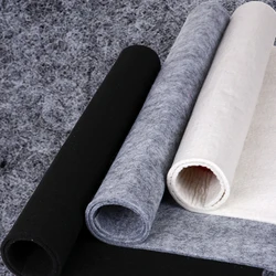 3mm/5mm Thickness Soft Non-woven Felt Fabric Sheet Patchwork Sewing Crafts Accessories Wool Felt Material by half meter 50x100cm