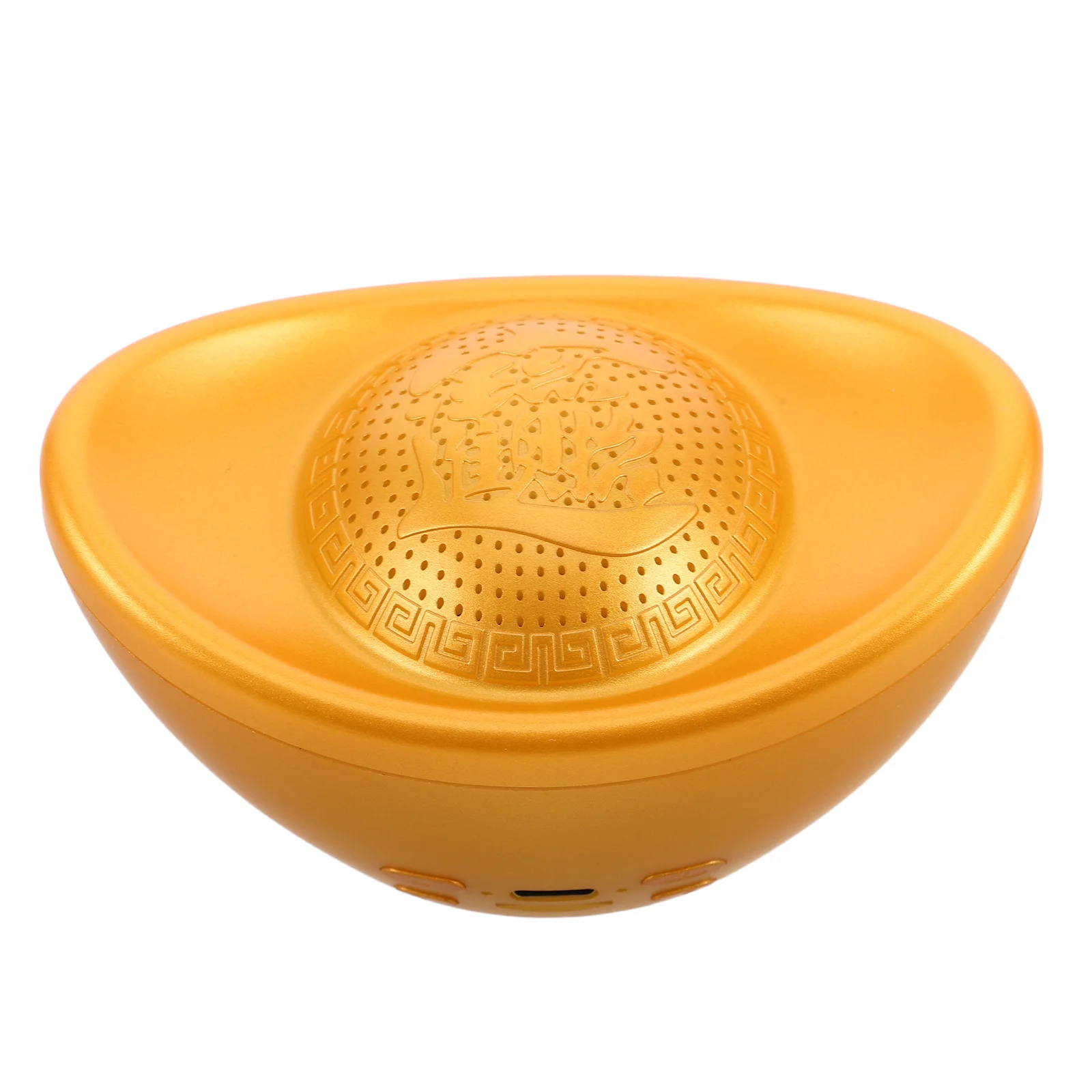 

Mini Portable Speaker Yuanbao Shape Powerful Bass Subwoofer For Outdoor Travel Camping Hiking Family Gatherings Home