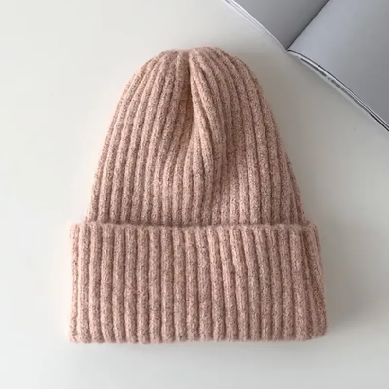 Knitted hat for women and men  universal thick and warm riding  personalized and fashionable scarf hat set  beanie balaclava image 4