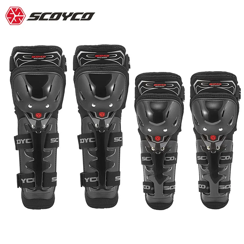 Scoyco Motorcycle Protection Against Aalling Outdoor Riding Wear Resistant Racing Cycling Breathable Protection Four-Piece Set