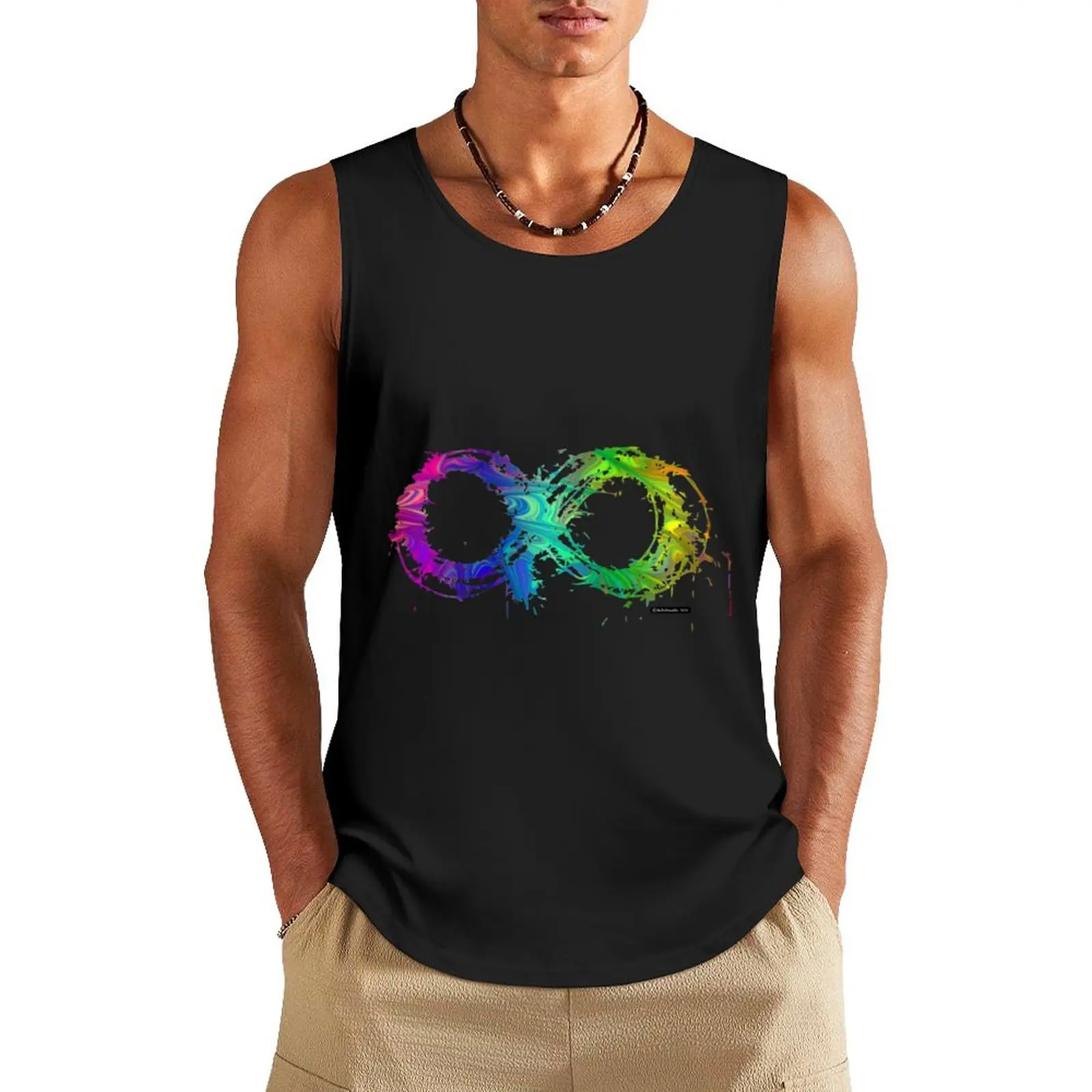 

Neurodiversity Tank Top summer clothes sleeveless shirt man man sexycostume sleeveless shirt man gym