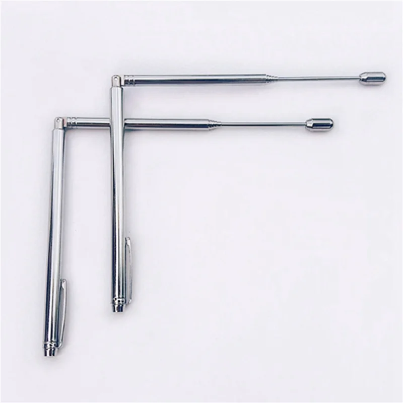 B50B-2PCS المحمولة التغطيس قضيب كاشف المياه أداة قابل للتعديل قضبان مرنة العرافة روح المياه شبح الذهب مدفونة العناصر