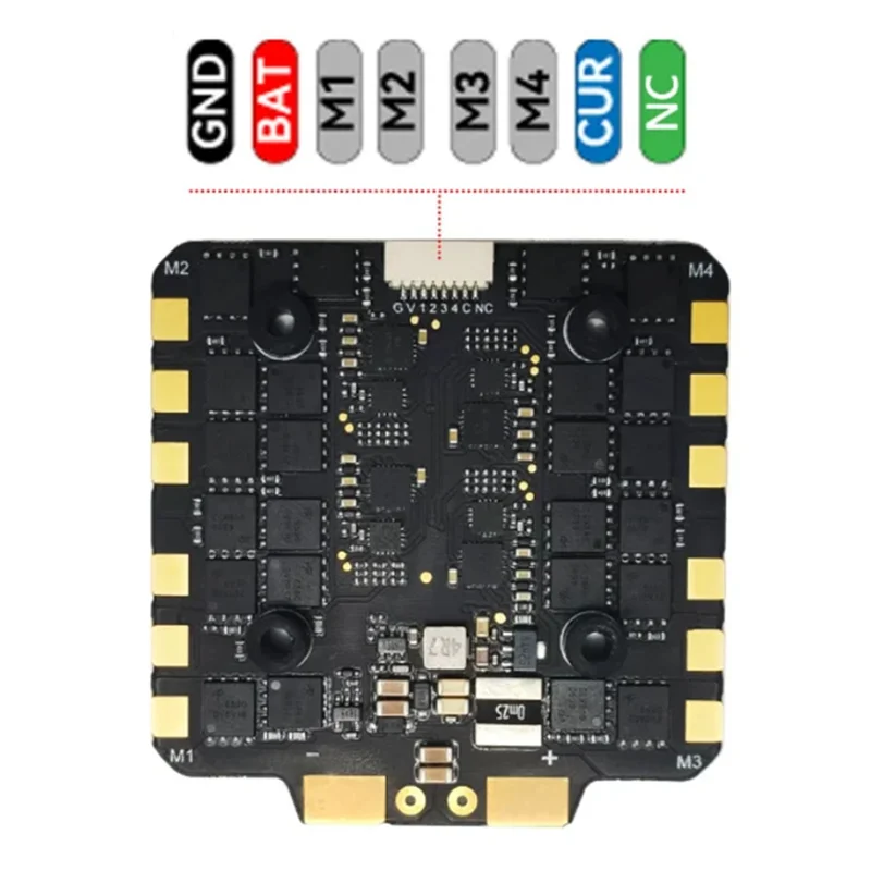 

News BLS-80A 4In1 ESC 3-6S FPV Brushless ESC 30.5X30.5Mm DSHOT300/600 For RC FPV 13Inch 15Inch Freestyle Drones Parts