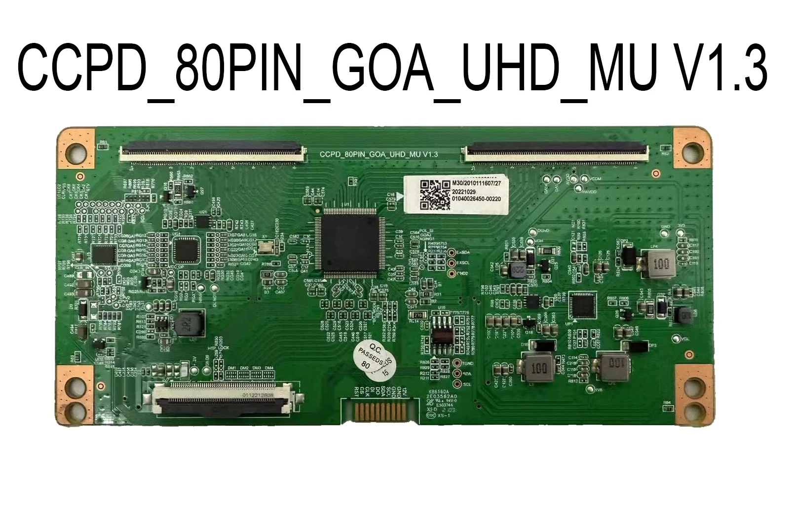

Brand NEW CCPD_80PIN_GOA_UHD_MU V1.3 T-CON Board LU50C51 50R5 logic board CC500PV7D