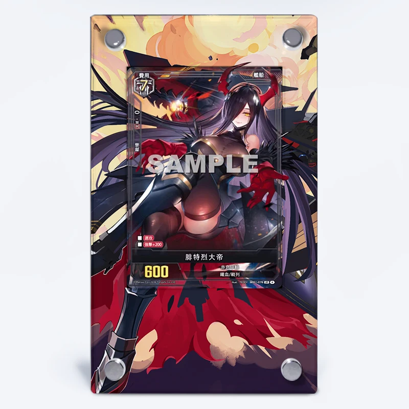 

Pokemon Extended Drawing Card Brick Frederick The Great Anime Classic Game Collection Card Acrylic Display Stand Gift No Card