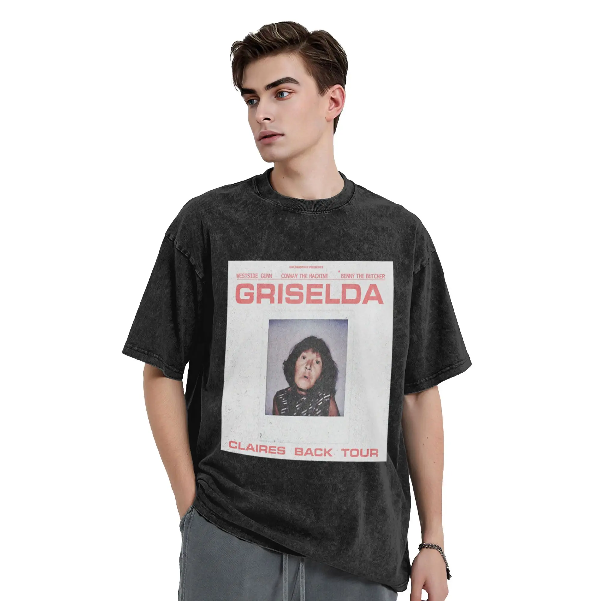 Contemporary Griselda Records Design Unique Comfort A T-Shirt Oversized Short Sleeve Men's Women's Cotton Tees Tops