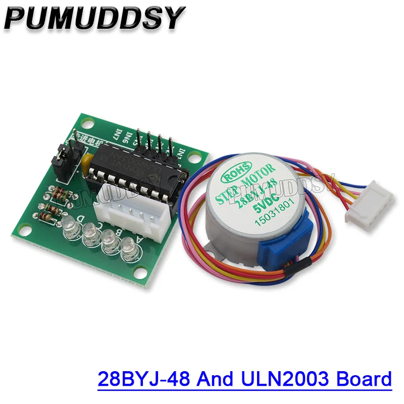 ULN2003 28BYJ-48 5V Reduction Step Motor Gear Stepper 4 Phase Green/Blue SOP ULN2003A DIP UL2003AN