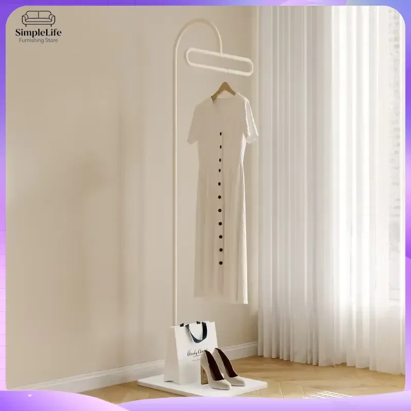 Luxury Floor to Ceiling Coat Rack Space Saving Clothes Hanger Stand Modern Living Room Office Storage Organizer Furniture