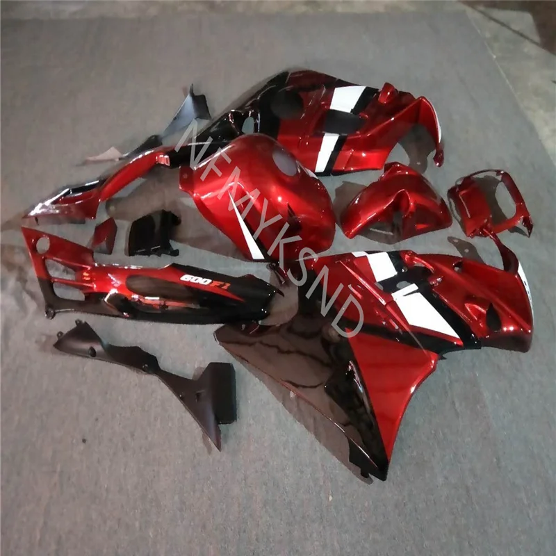 ABS plastic fairing for HONDA 1991 1992 1993 1994 red black white motorcycle body  fairings kit CBR 600 F2 91-94  fairing