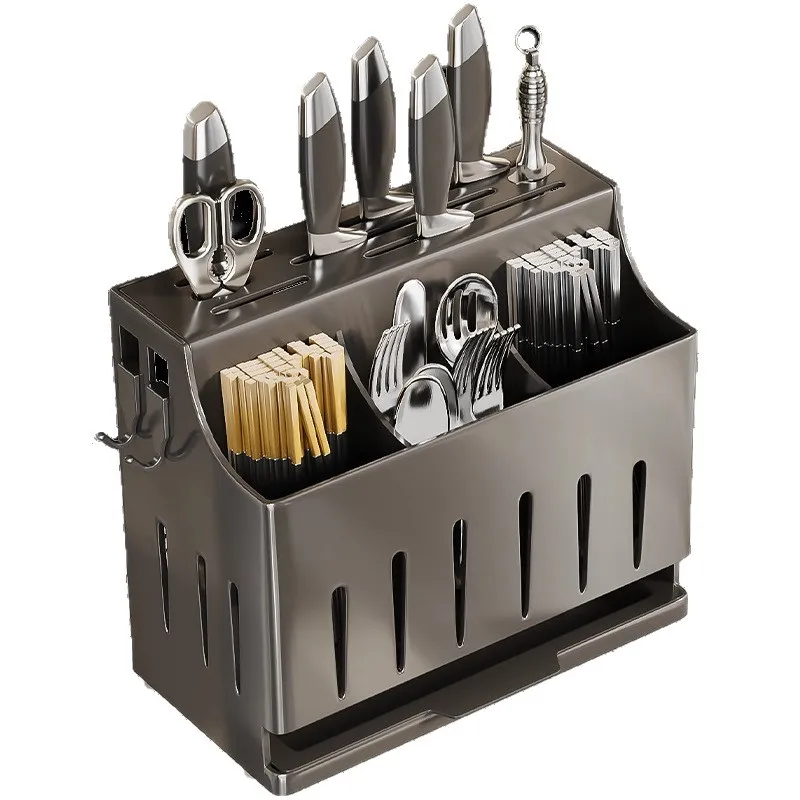 

Multifunctional, vegetable knives, chopstick cartridge, integrated, storage