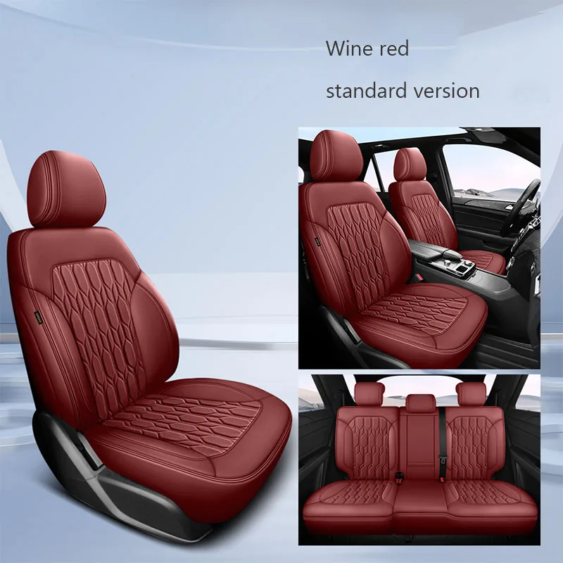 custom Car Seat Covers leather 5 seat For jeep wrangler jk patriot renegade liberty cherokee car accessories interior styling