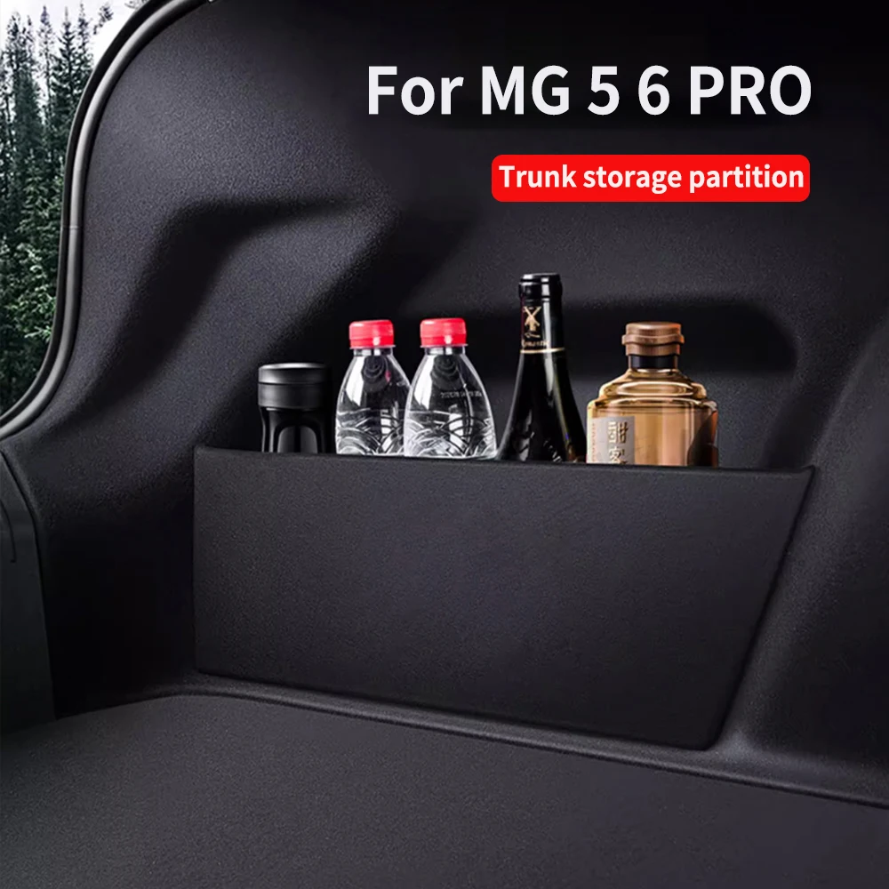 

Suitable For MG 5 6 PRO 2010-2023 Leling Trunk Partition Interior Decoration Car Supplies Storage and Storage Box