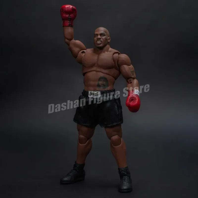 Storm De Final Ronde Mike Tyson Action Figure PVC Beweegbare Ornamenten Collectie Pop 18 cm Boxer Kampioen Beeldje Model Speelgoed