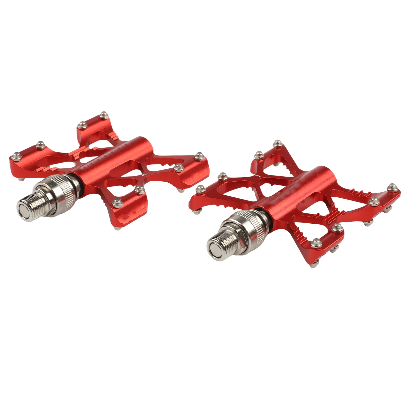 

94x114mm DU Sealed Bearing Bicycle Pedal With Wrench Bicycle Pedal 9 16 Inch Pedals CNC Cutting Process Hollow Out Design