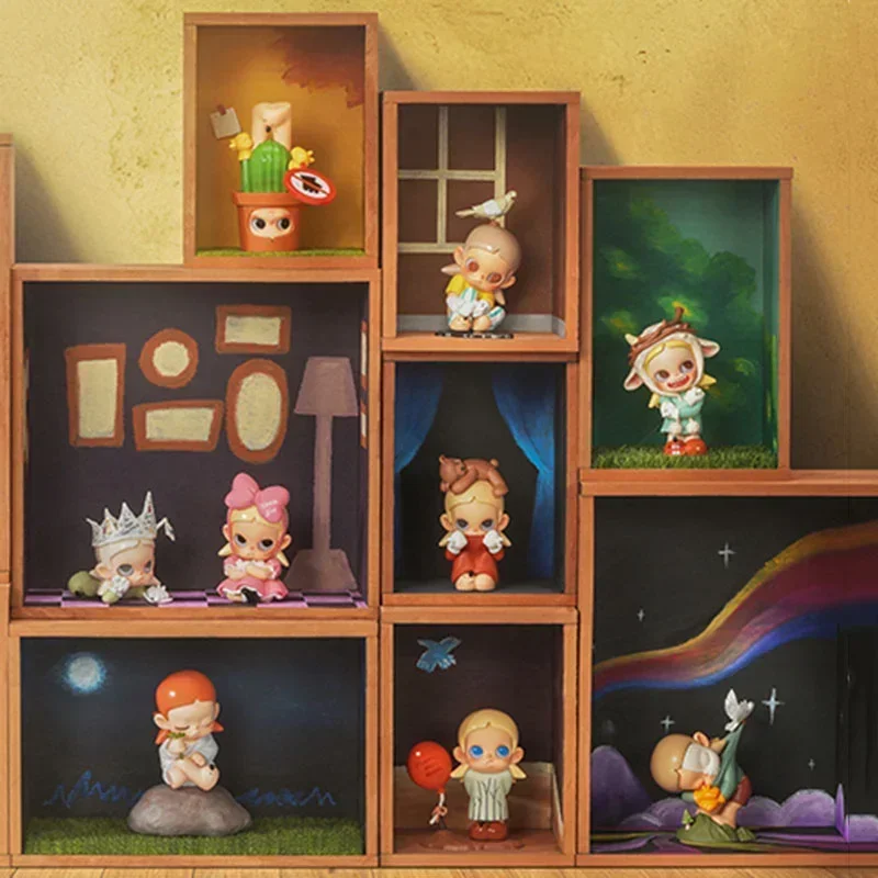 POPMART Zsiga Let It Be Series صندوق عشوائي أعمى ألعاب Kawaii أنيمي عمل الشكل Caixa Caja مفاجأة صندوق غامض دمى الفتيات هدية