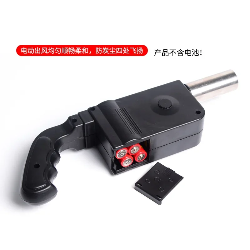 New Portable Handheld Electric BBQ Fan Air Blower for Outdoor Camping Barbecue Picnic BBQ Cooking Tool Grill Accessories