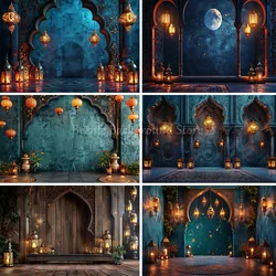 Beenle Ramadan Photography Backdrop Ramadan Eid Mubarak Theme Background for Kids Baby Shower Birthday Party Decor Banner