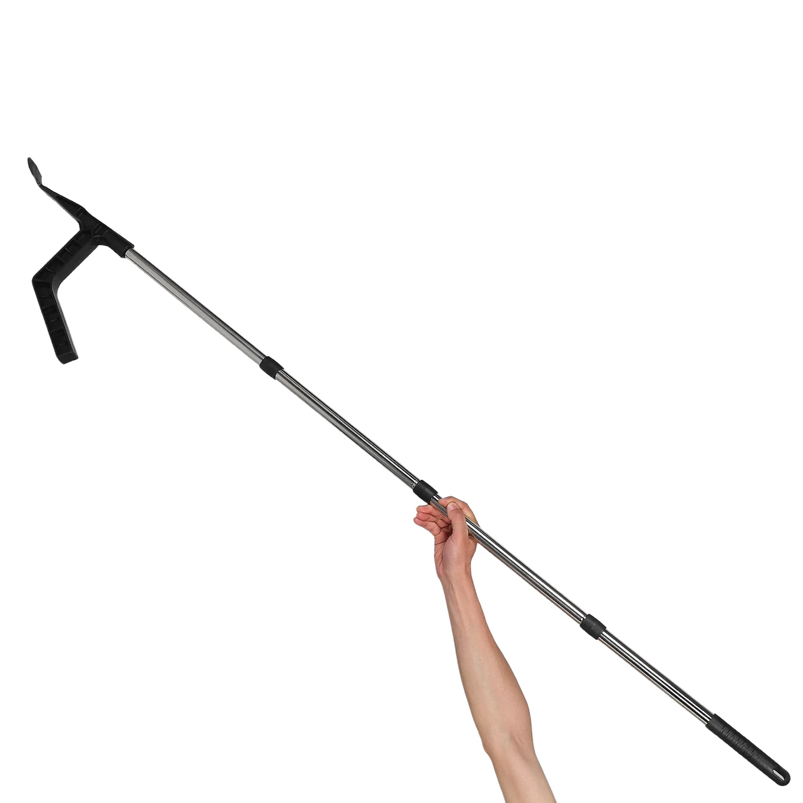 

1Set Gutter Cleaning Tool Roof Cleaner Scoop Extended Pole Remove Leaves Debris Easily Maintain Gutter Cleaning Spoon