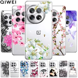 For OnePlus Ace 2 Pro Case Clear TPU Silicone Funda Capa for One plus Ace2 Pro Soft Covers Transparent Coques bag Ace2Pro 6.74''