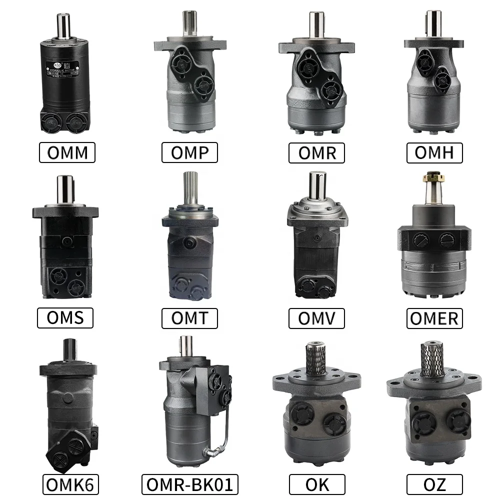 2026 Hydro Motor Charlynn OMM OMP OMR OMS OMT BMT BMR High Speed Eaton Dan-foss Hydraulic Orbital Motor Hydraulic Drive M