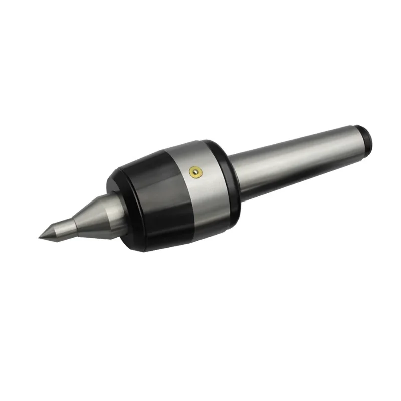 Herramienta de torneado con vástago cónico MT3 MT4, máquina superior trasera, dedal de doble punta de aleación para torno rotativo Mohs