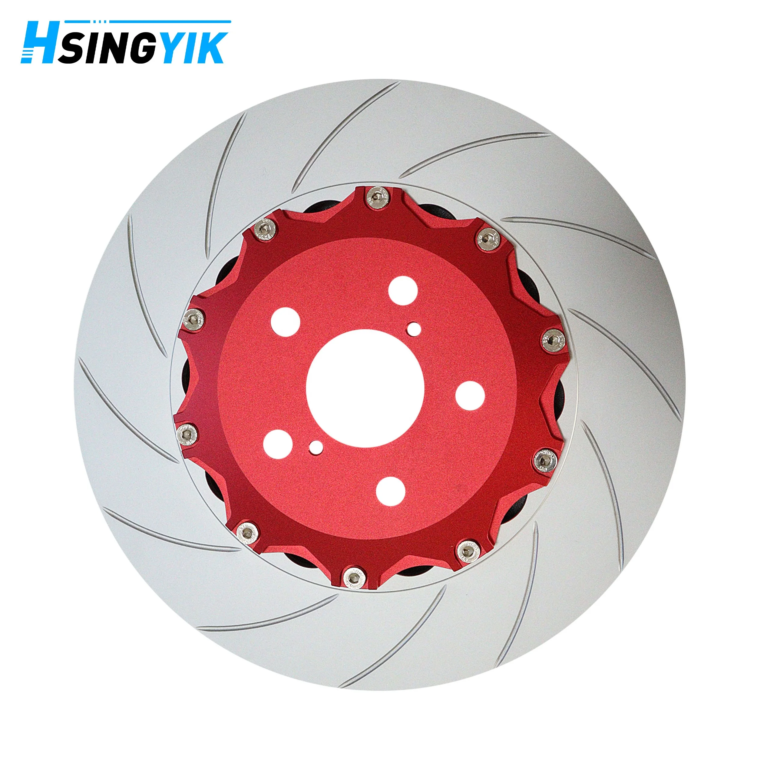 Hsingyik OE 43512-52180 43516-52020 355MM Front Floating 2 Piece Rotor Brake Disc for  GR Yaris