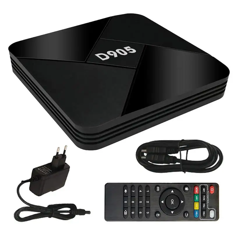 

Умная ТВ-приставка 4K, четырёхъядерный процессор, поддержка Wi-Fi 3D, HDMI, медиаплеер, Видеоигра для домашних развлечений