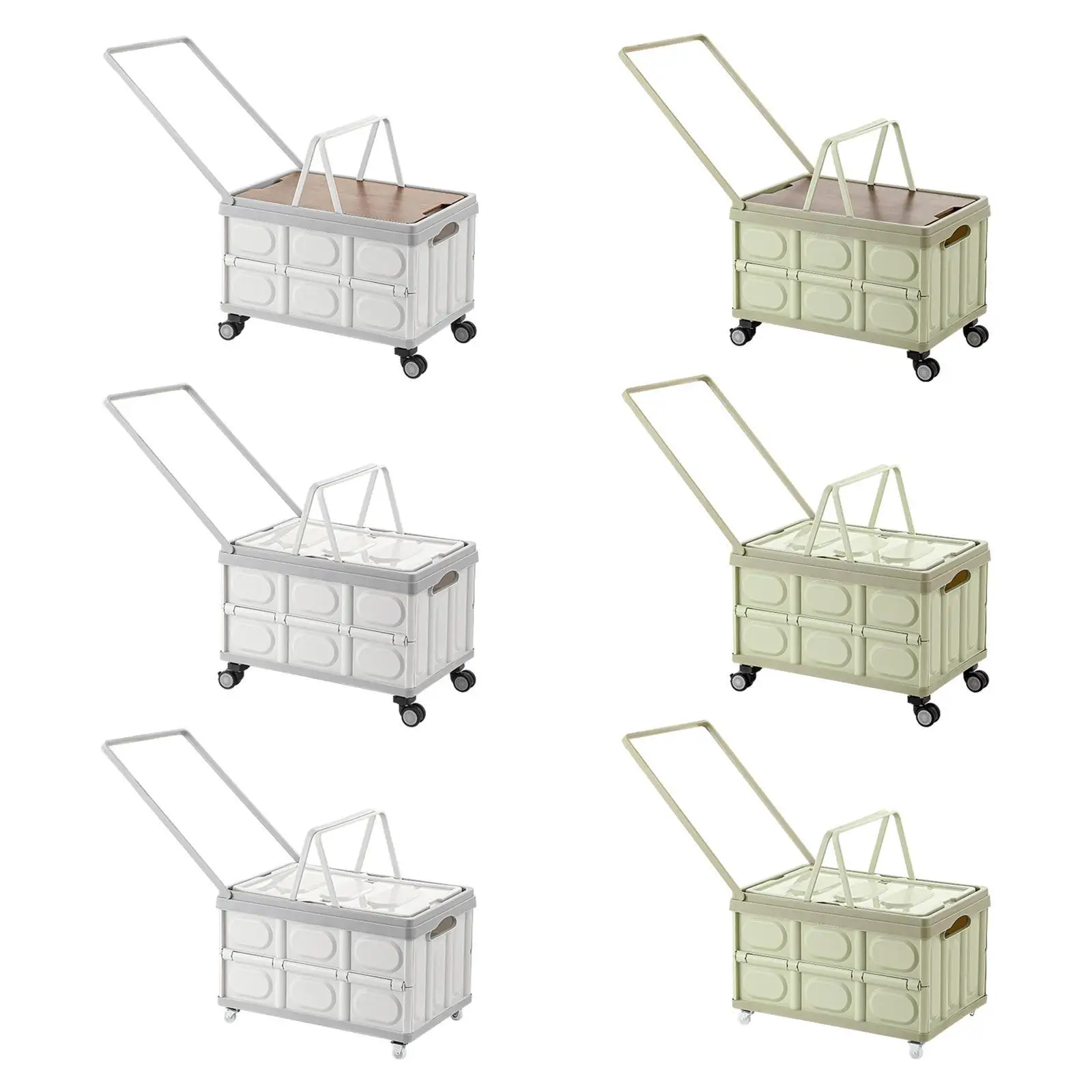 المتداول التخييم صندوق تخزين المنظم طوي عربة المرافق في الهواء الطلق عربة سيارة جذع صندوق تخزين لتحريك المنزل البقالة المرآب