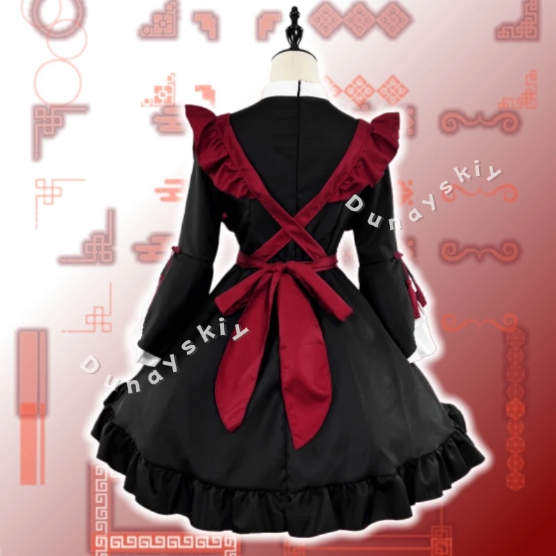 Gothic Maid Devil Cosplay Bunny Party Princess Dress Women Costumes Sweet Lolita Cat Sissy Waitress Halloween Carnival view 6