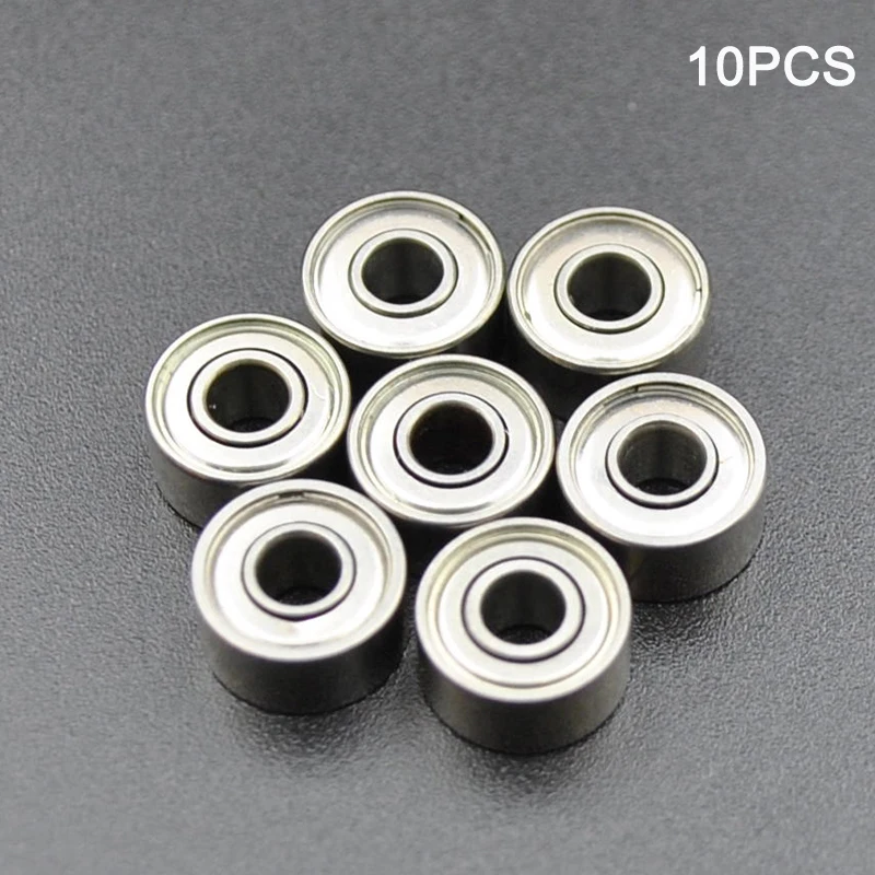 10pcs 693 ZZ 3*8*4mm Miniature Bearing Chrome Steel Deep Groove Mini Ball Bearings