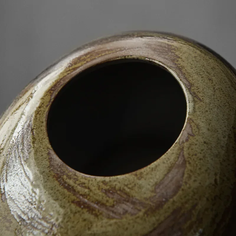 2026 Unique Potted Pot Ellipse Ceramic Flowerpot Vase Pebble Shape Flower Arranger Bonsai Accessories Home Decoration Succulent