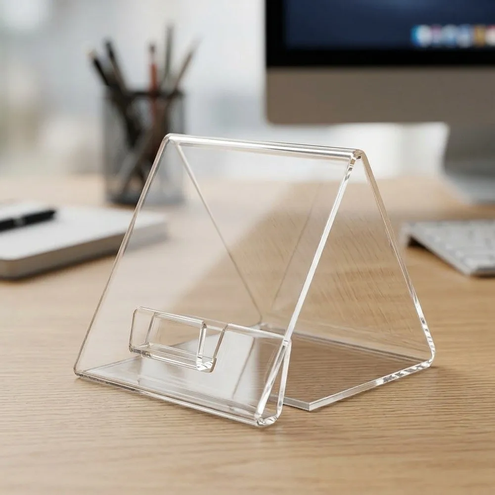 Display Stand Mobile Mount for acrylic Bumps Clear Desk Decoration For Friends Home for décor Phone Holder  Display