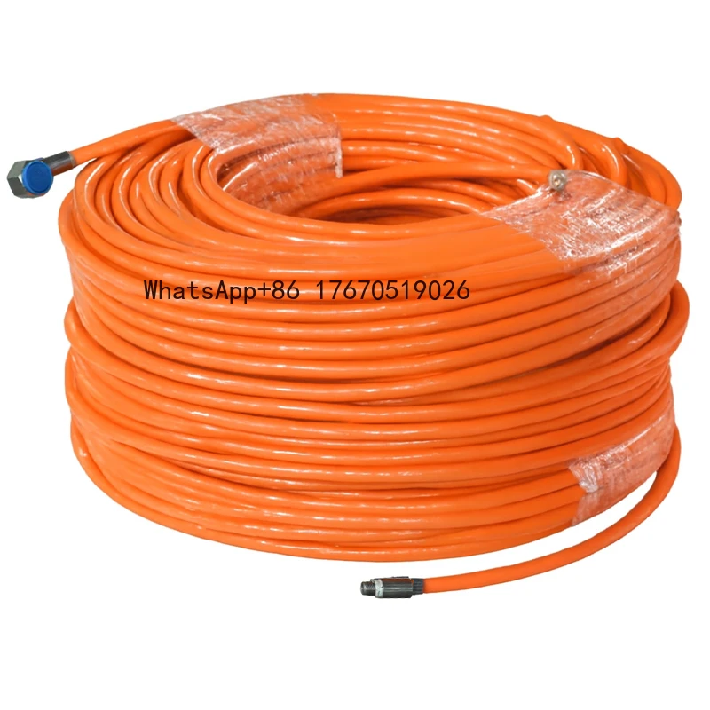 

5800PSI Jet Water Drain Cleaner Hose 150FT Pipe Cleaning Machine with Hose 1/2" Sewer Jetter Hose