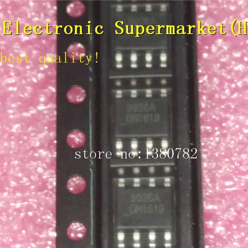 Free Shipping 100pcs/lots FDS9926A FDS9926 SOP-8 New original IC In stock!