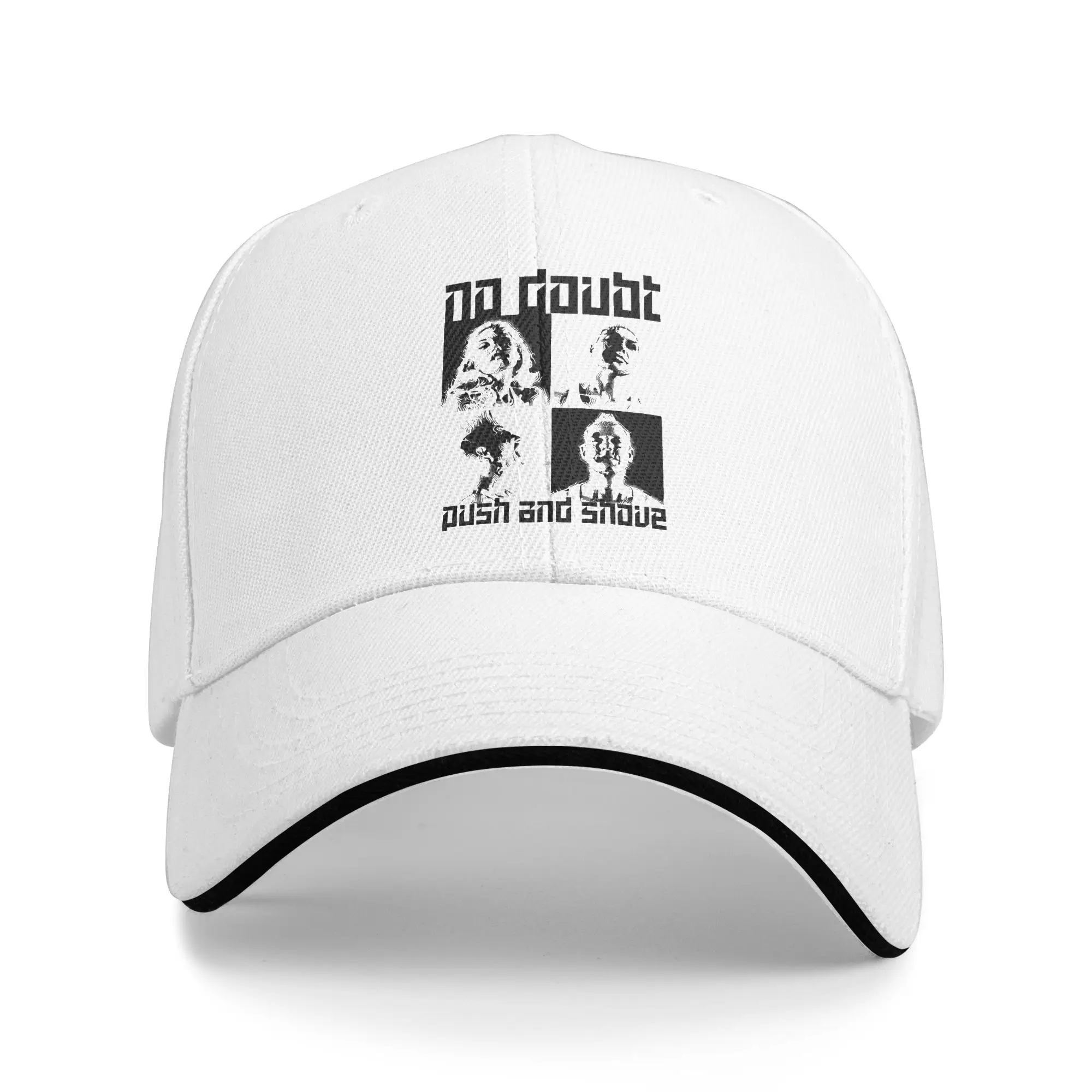 Casquette de baseball punk rock No Doubt, casquettes sandwich tendance pour hommes et femmes, casquette respirante pour la pêche