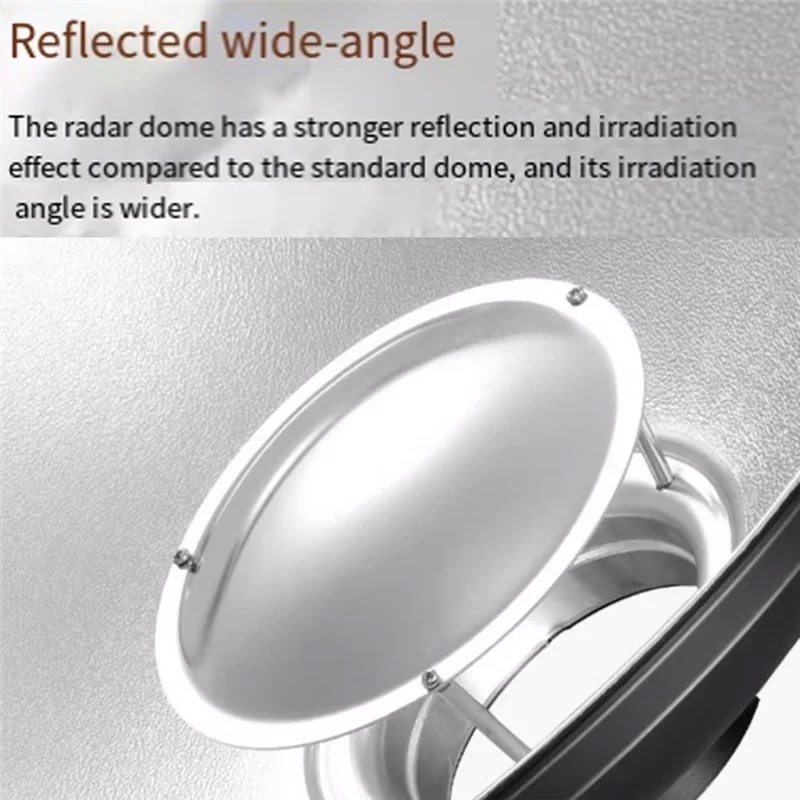 A92Z For Studio Portrait Photography Beauty Dish Reflector With 30Cm Honeycomb Grid Enhanced Lighting Control