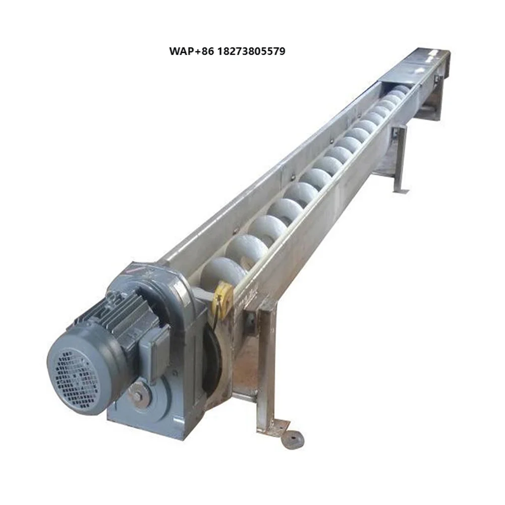 2021 New Design China Stainless Steel Auger Machine for Cement Plastic Feed Screw for Bottle Feeding Conveyor