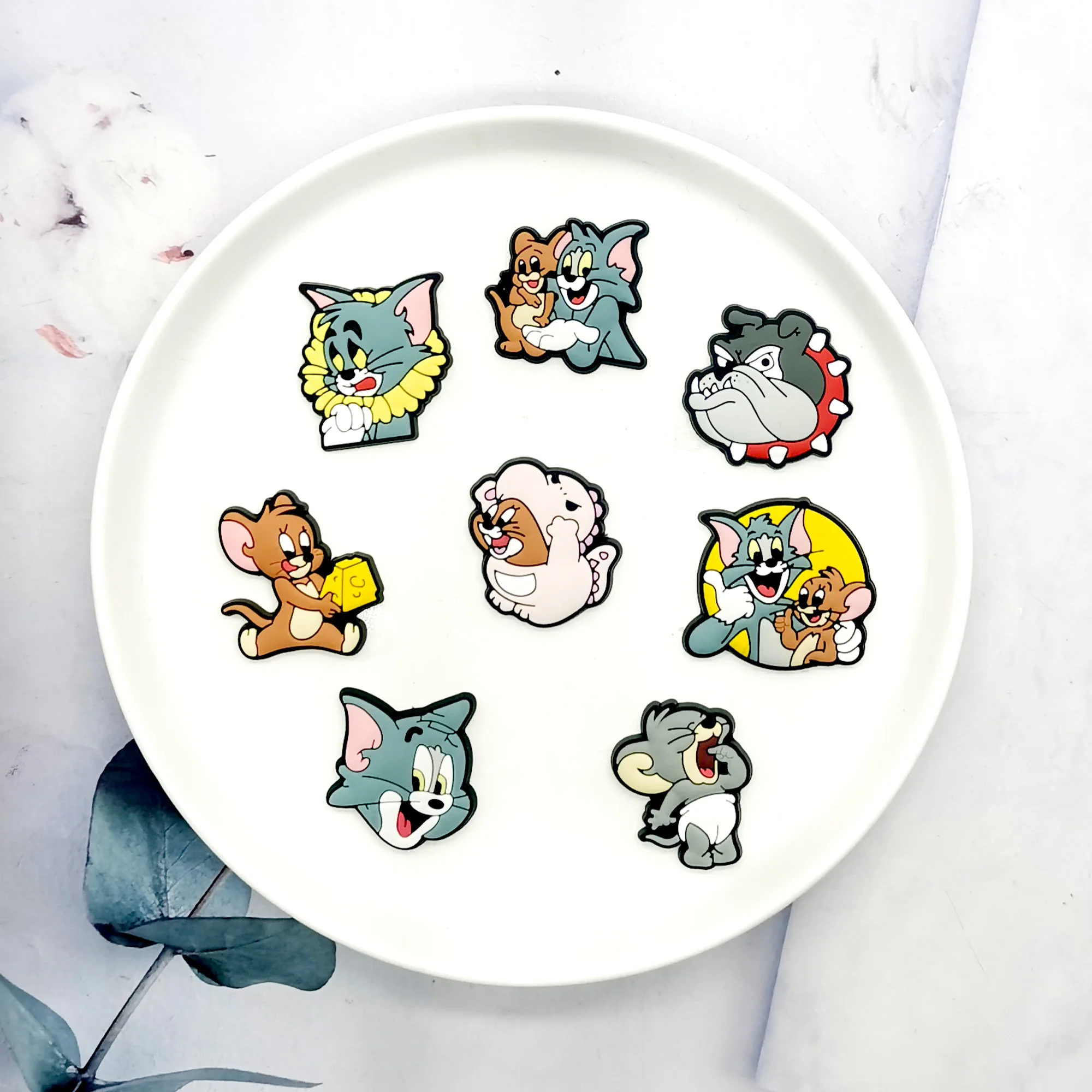 1szt Cat Cartoon Shoe Charms Designer for Shoe Accessories Dreations for Sandals Sneaker Classic Clog Kids X-mas Gift Hot Sale