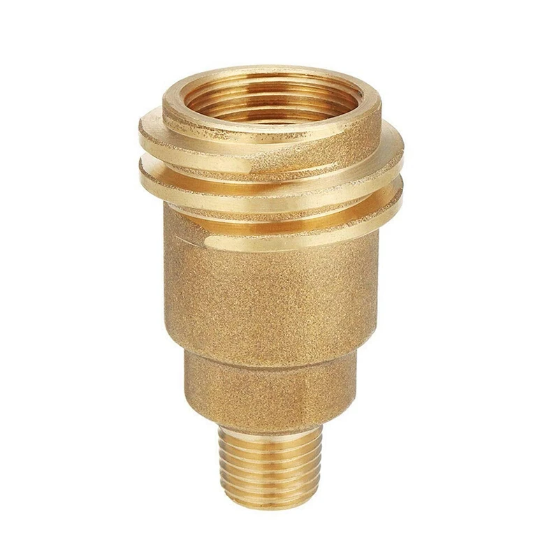 

New QCC1 Nut Propane Gas Fitting Hose Adapter With 1/4Inch Male Pipe Thread Propane Quick Connect Fittings Propane Adapter