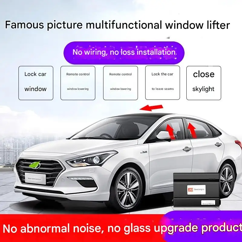 

Suitable for Hyundai Mingtu one-button automatic window lifter car glass lifter closing sunroof