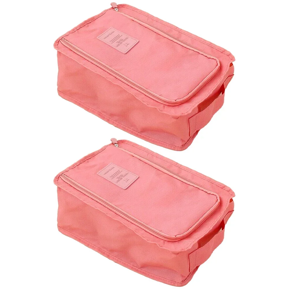 2Pcs Travel Storage Portable Sneaker Bag Bag Waterproof Breathable Single Shoe Storage Bag Foldable Portable Small Shoe Bag