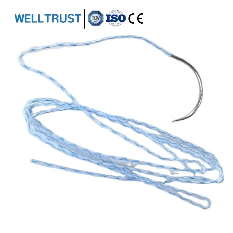 Sports Medicine Manufacturer Arthroscopy Sutura UHMWPE Fiber Wire No 2 Orthopedic Non-absorbable Surgical Sutures Animals WELL