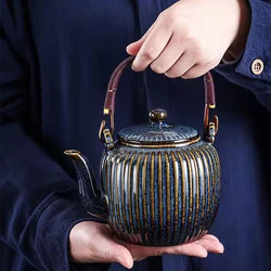 Exquisite Chinese Ceramic Teapot With Filter 800ml Mug Teapot for Tea Kettle Puer Tea Pot Set Teaware Teapots Cup Service Clay